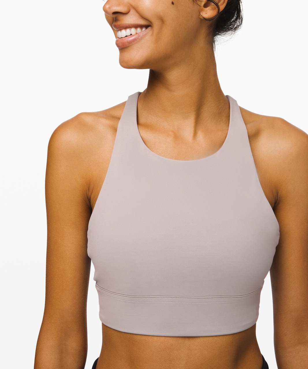 Lululemon Ride and Reflect Bra - Dark Chrome