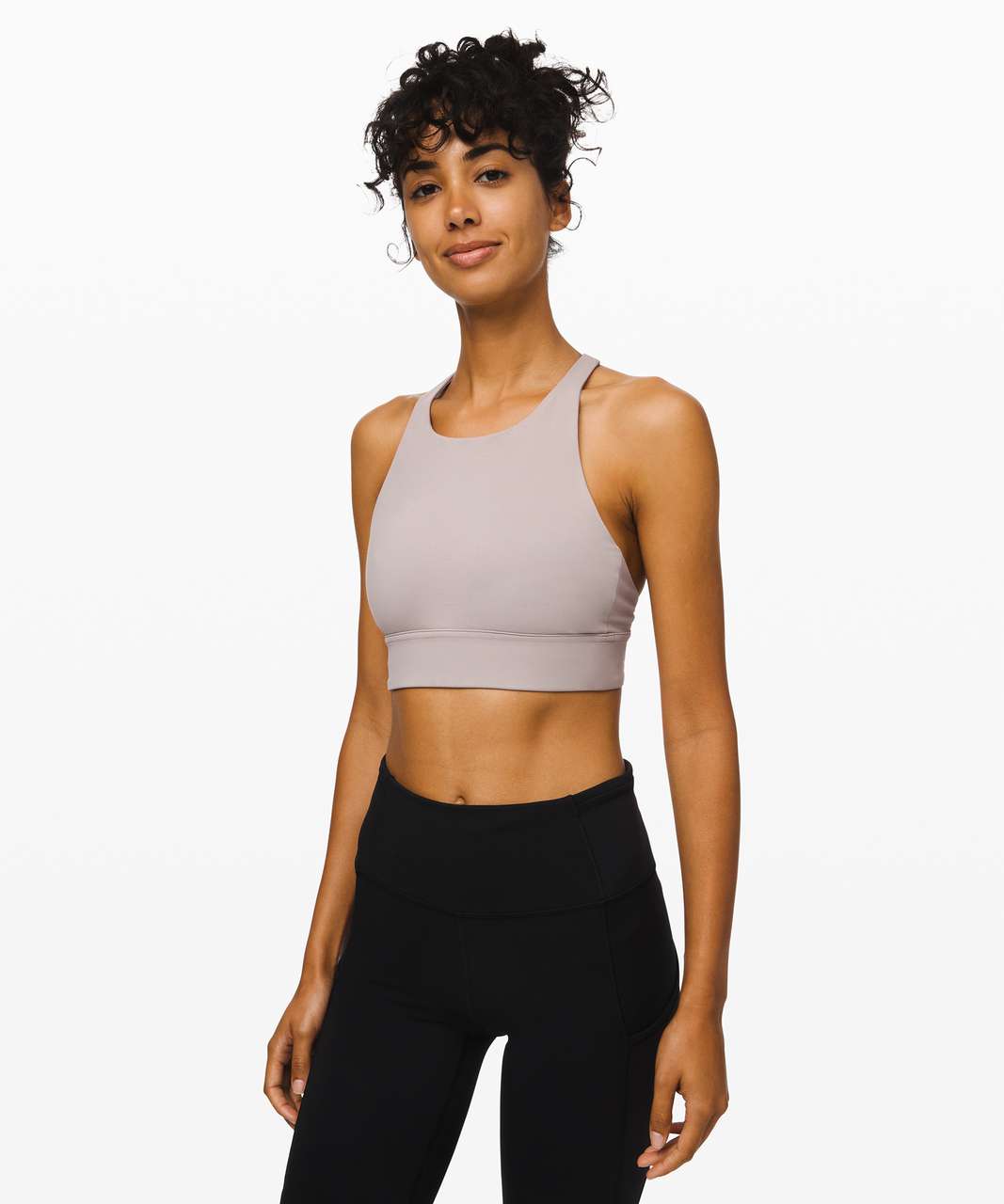 Lululemon Ride and Reflect Bra - Dark Chrome