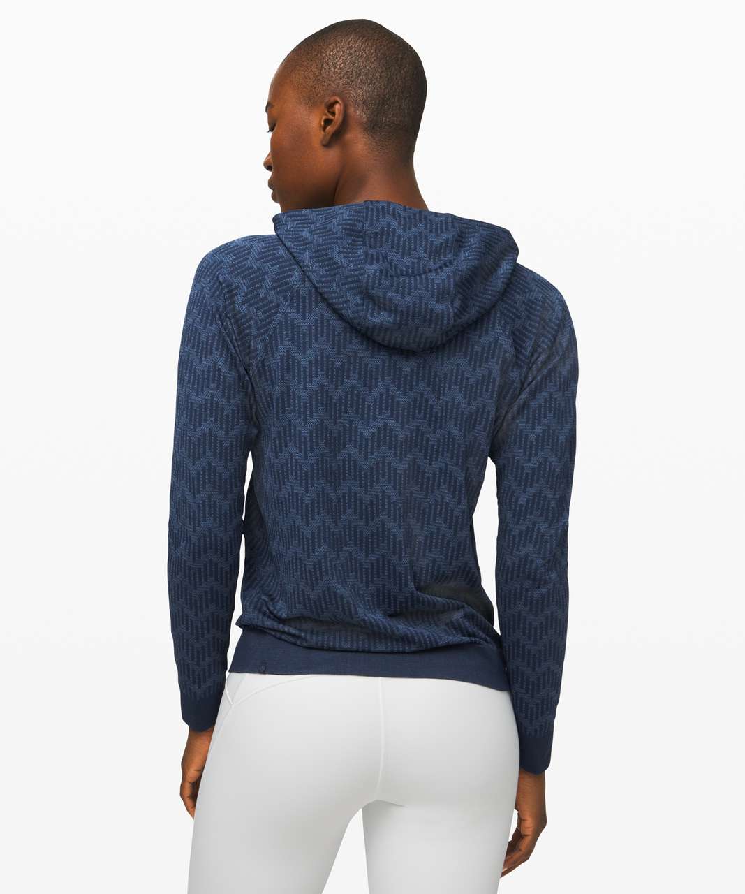 Lululemon Rest Less Hoodie Gatsby Blue size 6