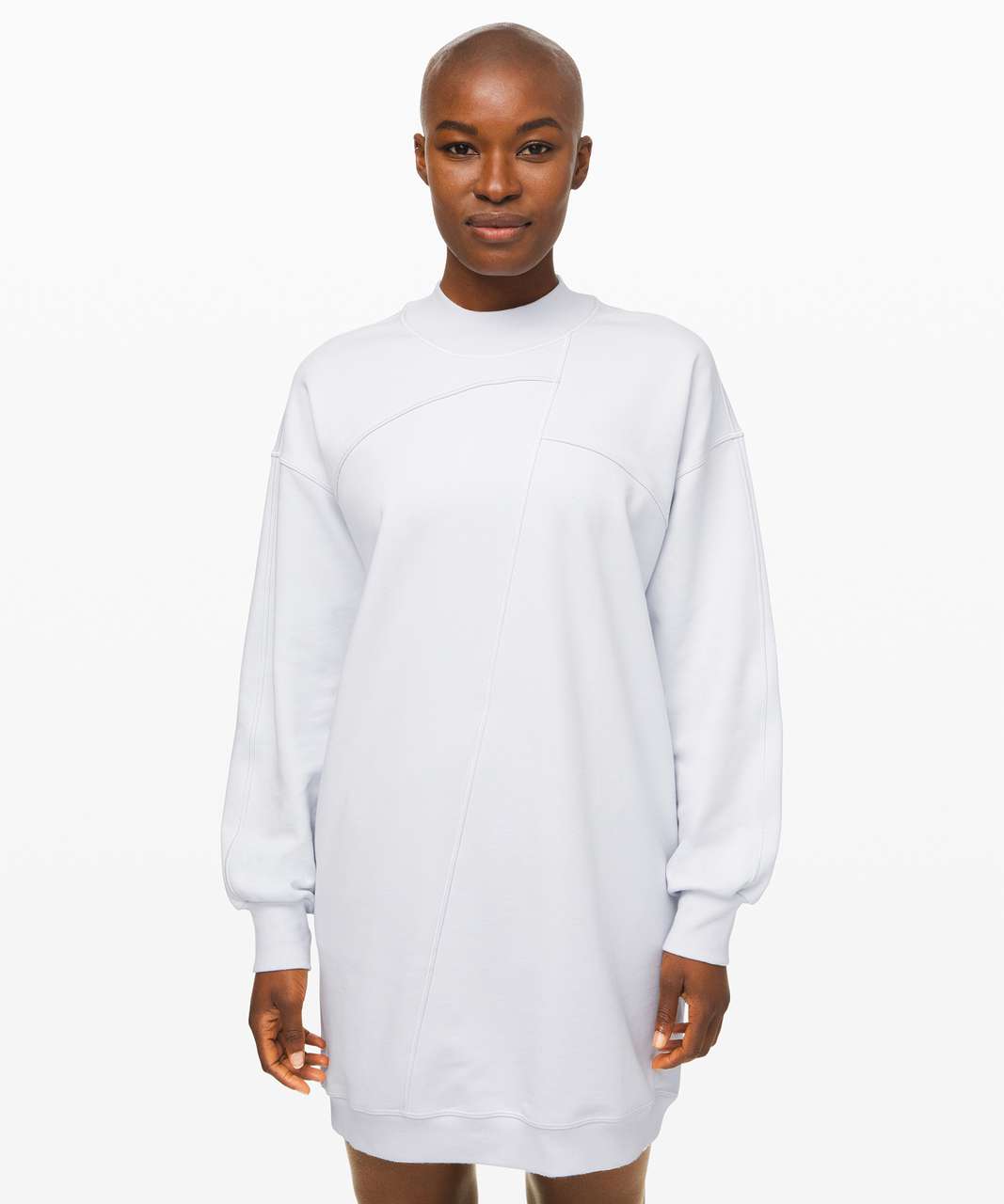 Lululemon Broken Beats Sweater Dress - Alpine White - lulu fanatics