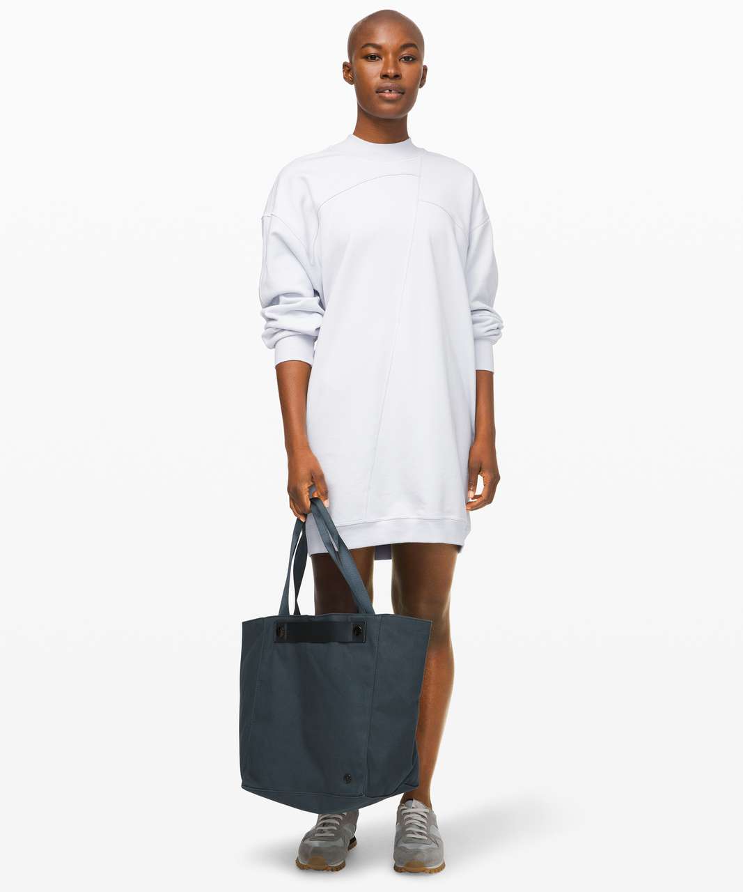 Lululemon Broken Beats Sweater Dress - Alpine White