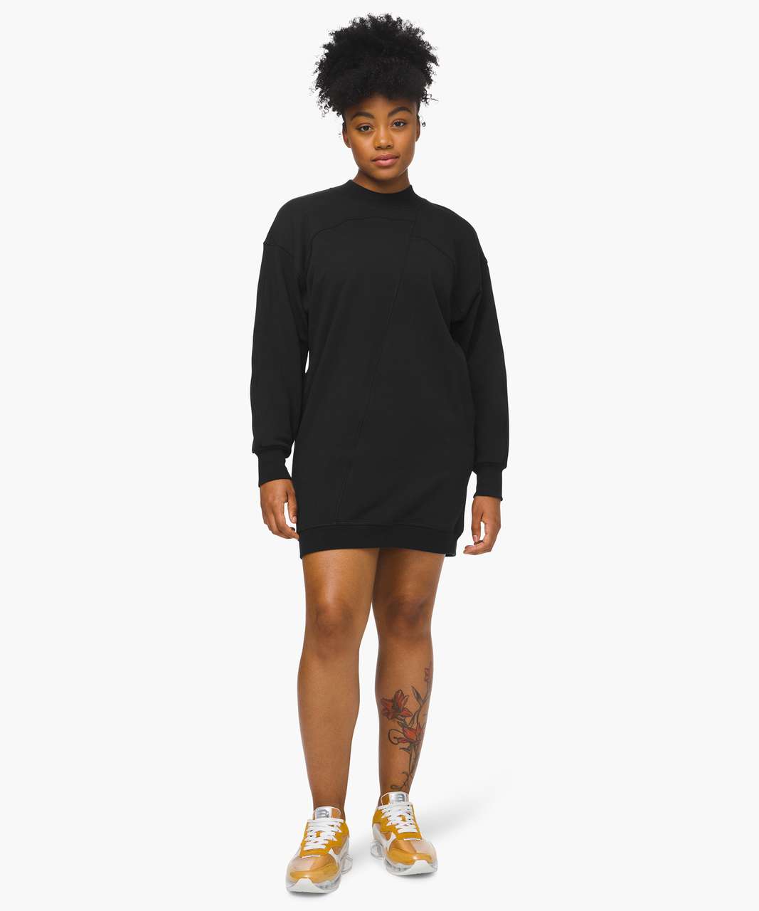 Lululemon Broken Beats Sweater Dress - Black