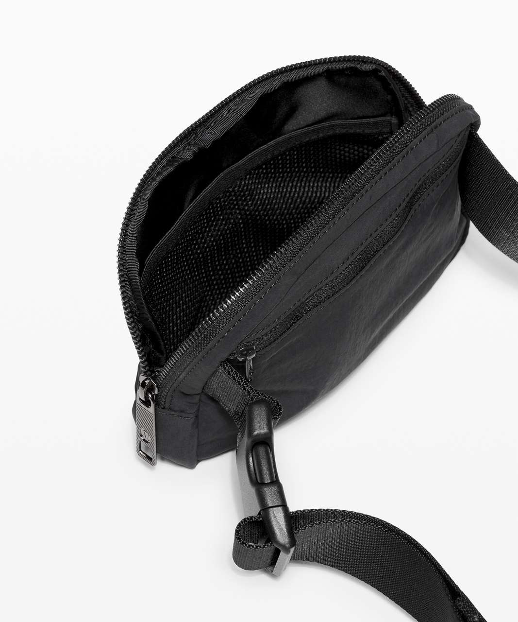 Lululemon Everywhere Belt Bag *Crinkle Nylon 1L - Black - lulu fanatics