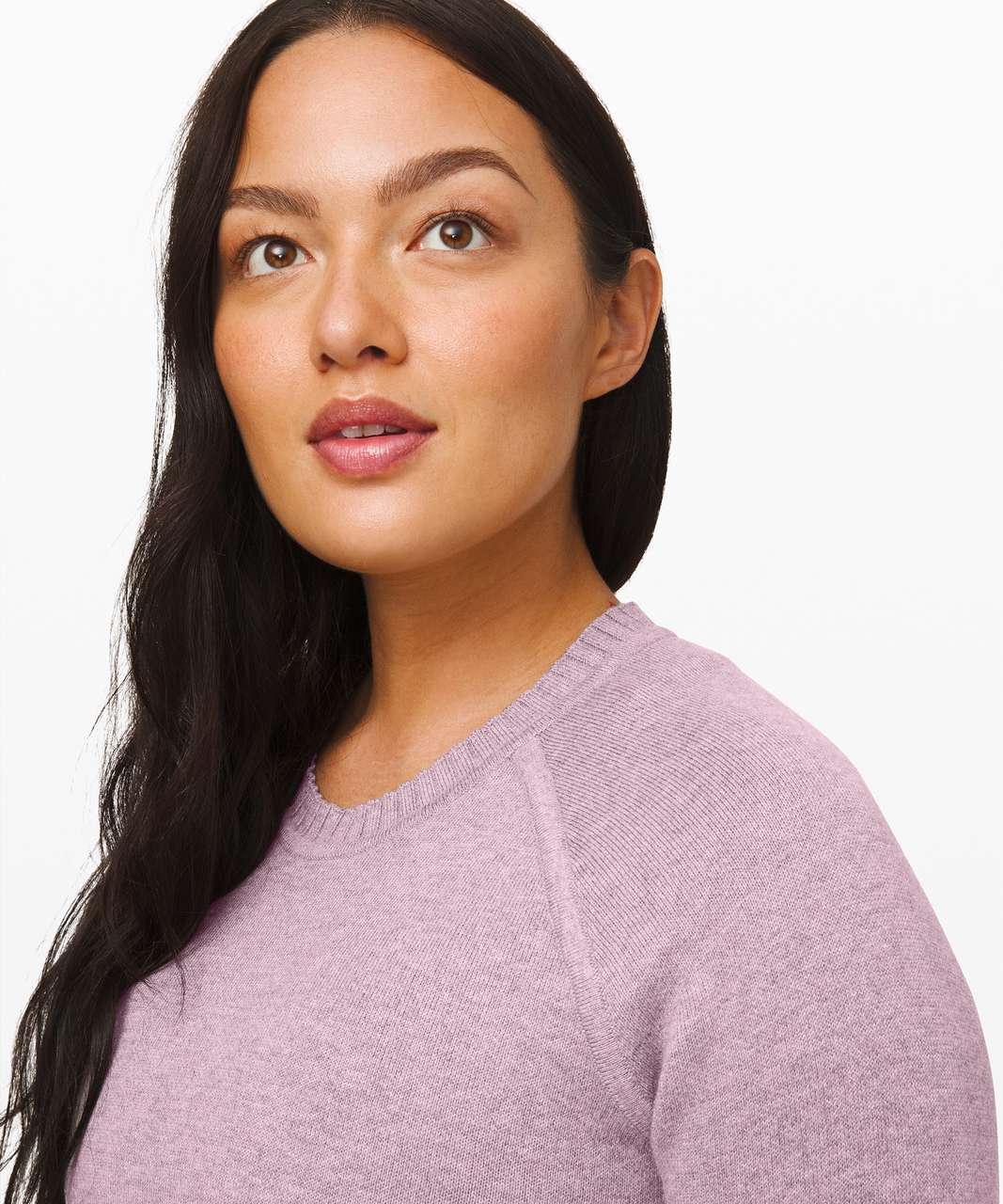 Lululemon Still Lotus Sweater *Reversible - Heathered Frosted