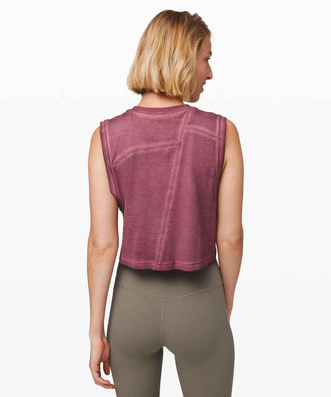 Lululemon Broken Beats Tank - Washed Plumful