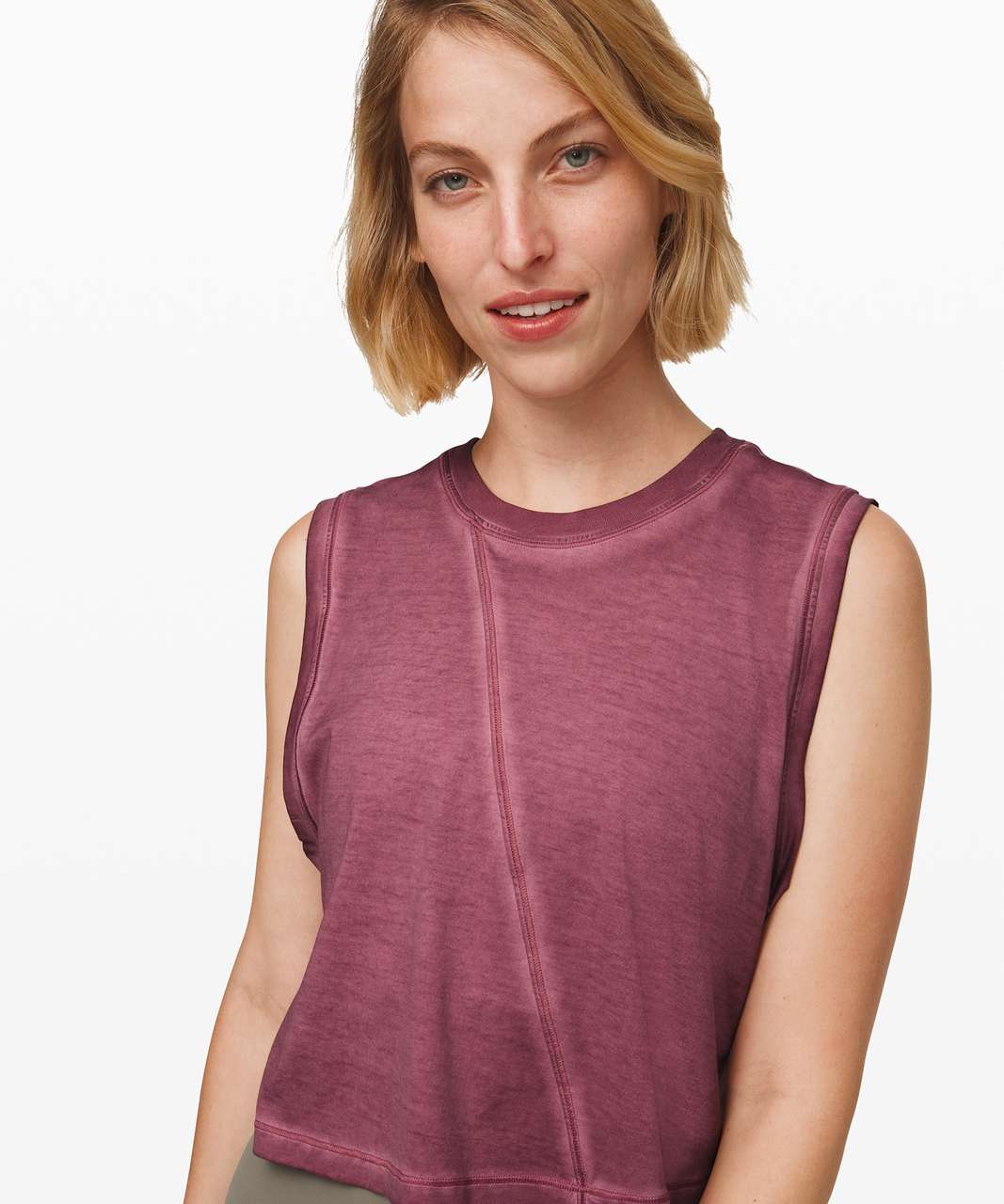 Lululemon Broken Beats Tank - Washed Plumful - lulu fanatics