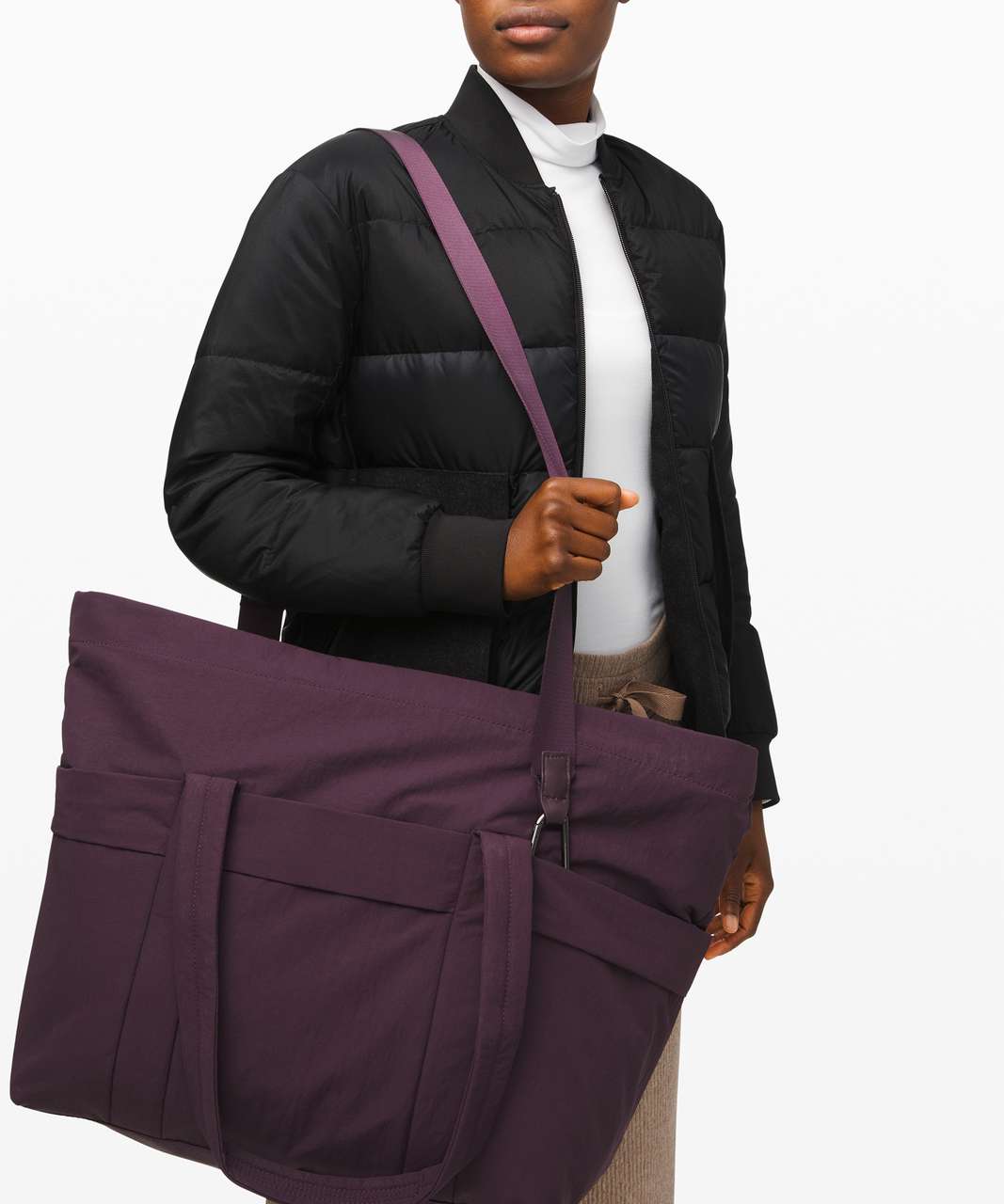 Lululemon On My Level Duffel *30L - Black Cherry