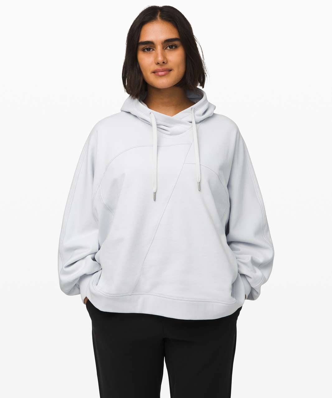 Lululemon Scuba Hoodie *Plush - Heathered Alpine White / Alpine White - lulu  fanatics