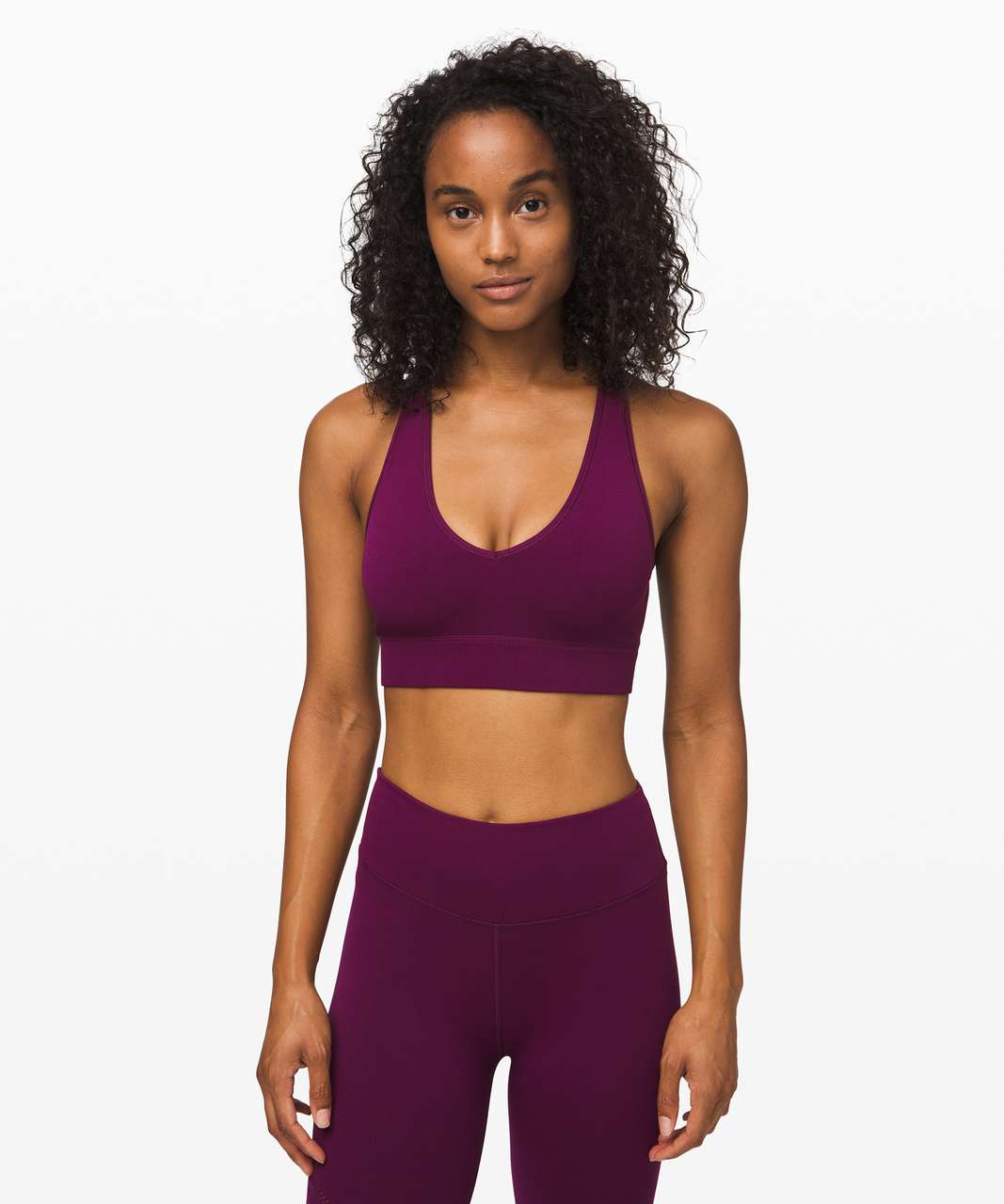 Lululemon Reveal Bra *Mesh Stripes - Marvel