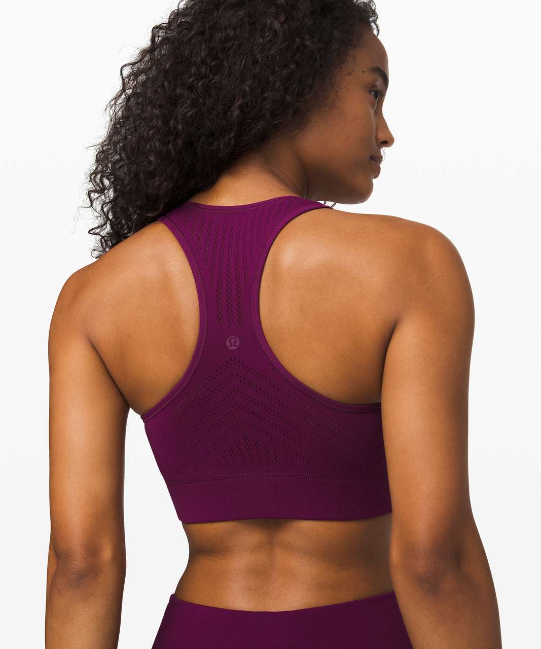 Lululemon Reveal Bra *Mesh Stripes - Marvel