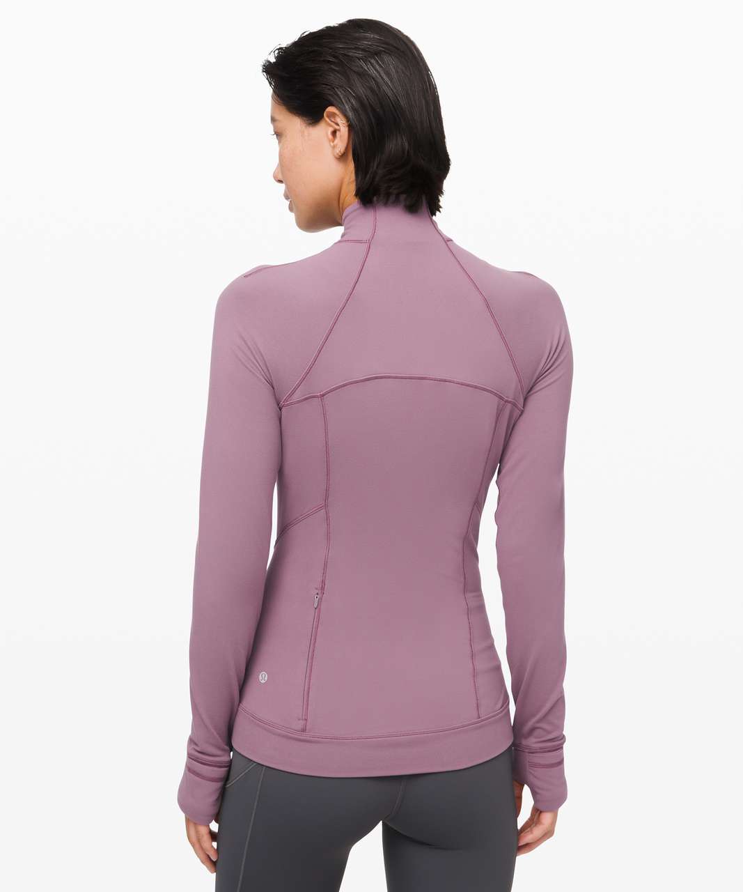 Lululemon Outrun the Elements 1/2 Zip - Frosted Mulberry