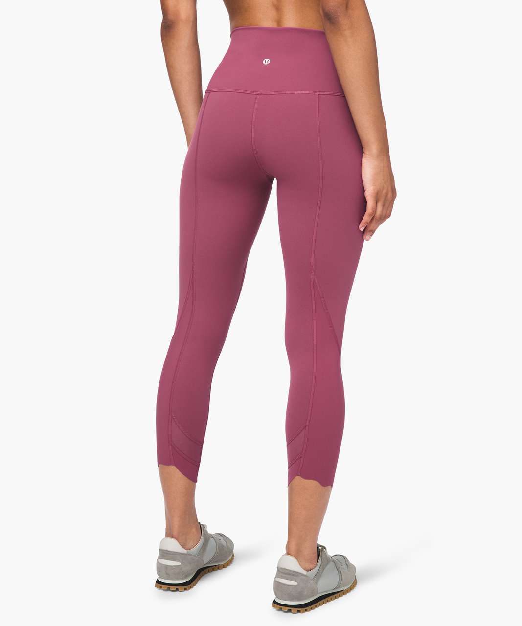 Lululemon Wunder Under Crop High-Rise *Roll Down Scallop Full-On Luxtreme  24 - Plumful - lulu fanatics