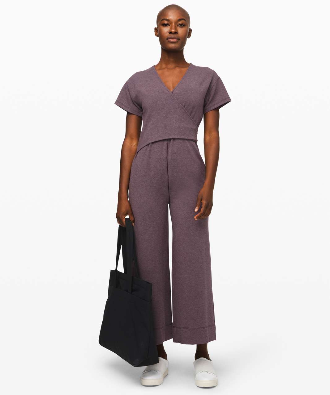 Lululemon Its a Tie Jumpsuit - Heathered Antique Bark