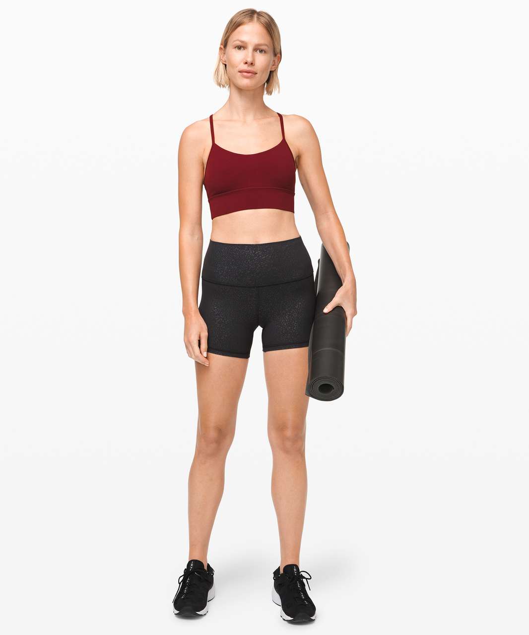 Lululemon Align Short *4" - Polar Shift Emboss Black