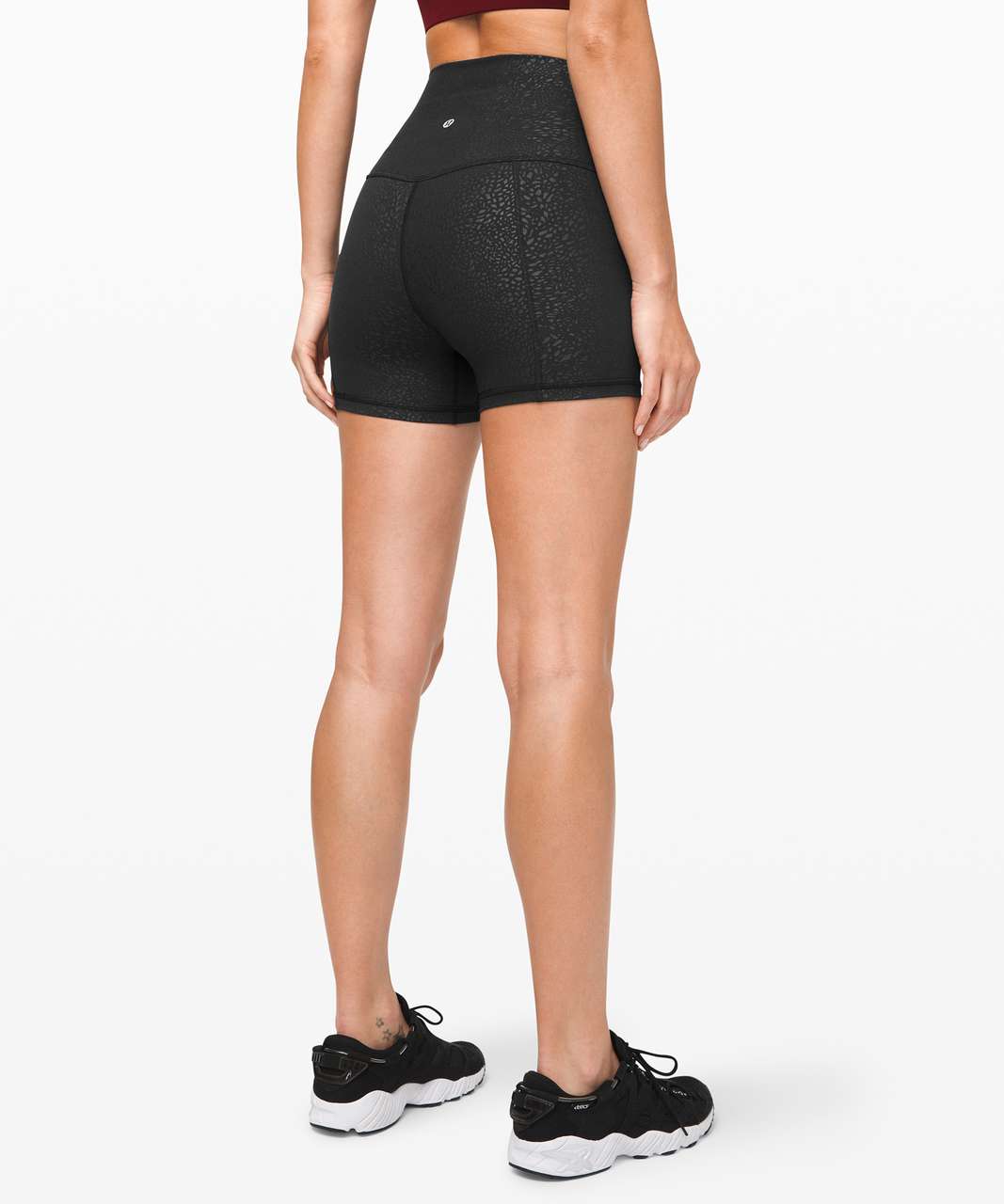 Lululemon Align Short *4" - Polar Shift Emboss Black