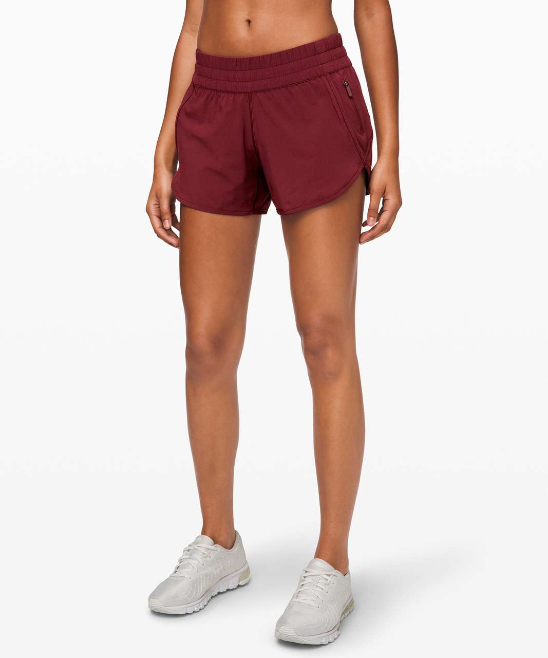 Lululemon Tracker Short V *4" - Deep Rouge