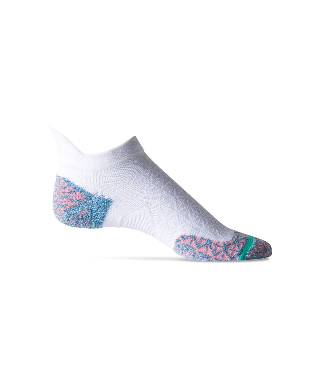 Lululemon Speed Sock - Tofino Teal / Yum Yum Pink / Bali Breeze