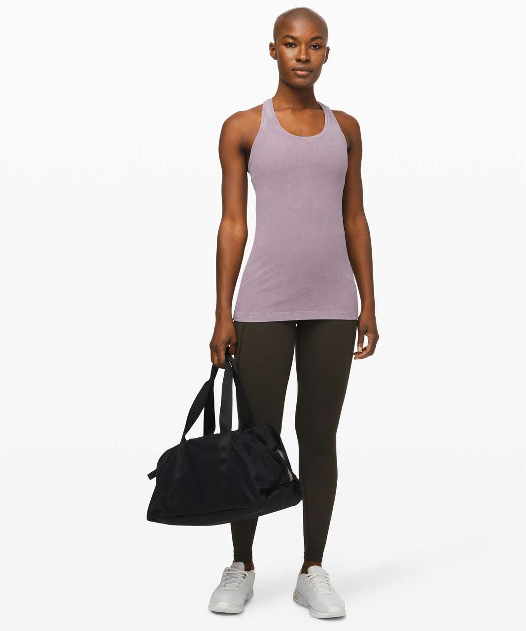 Lululemon Cool Racerback II *Dye - Washed Frosted Mulberry