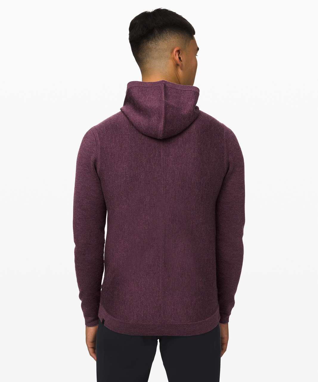 Lululemon Alpine Air Pullover Hoodie - Heathered Black Cherry