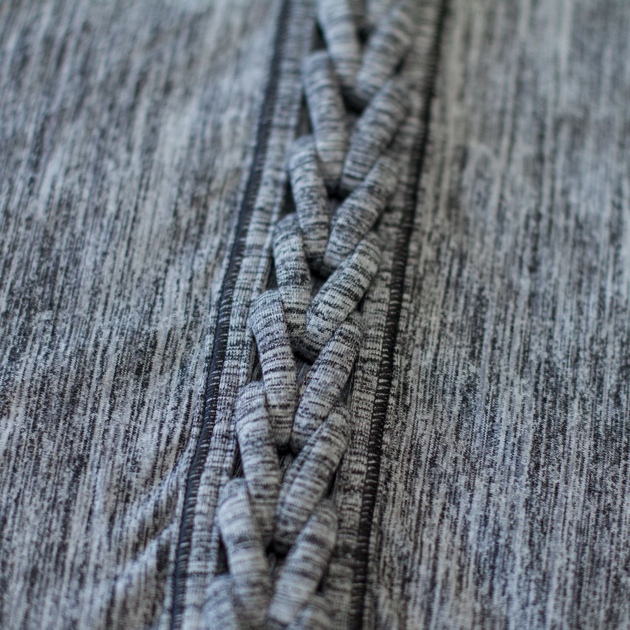 Lululemon Vinyasa Scarf (Braid) - Space Dye Camo Seal Grey Deep Coal