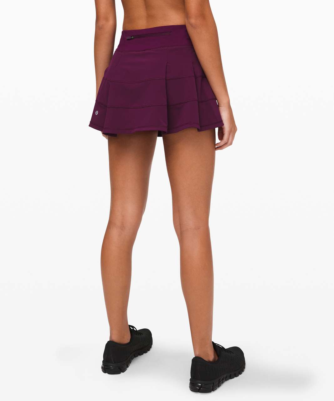 My Superficial Endeavors: Lululemon Tech Mesh Tight (Winner!) & Run Pace  Setter Skirt in Sea Check Multi / Plum (Loser!)