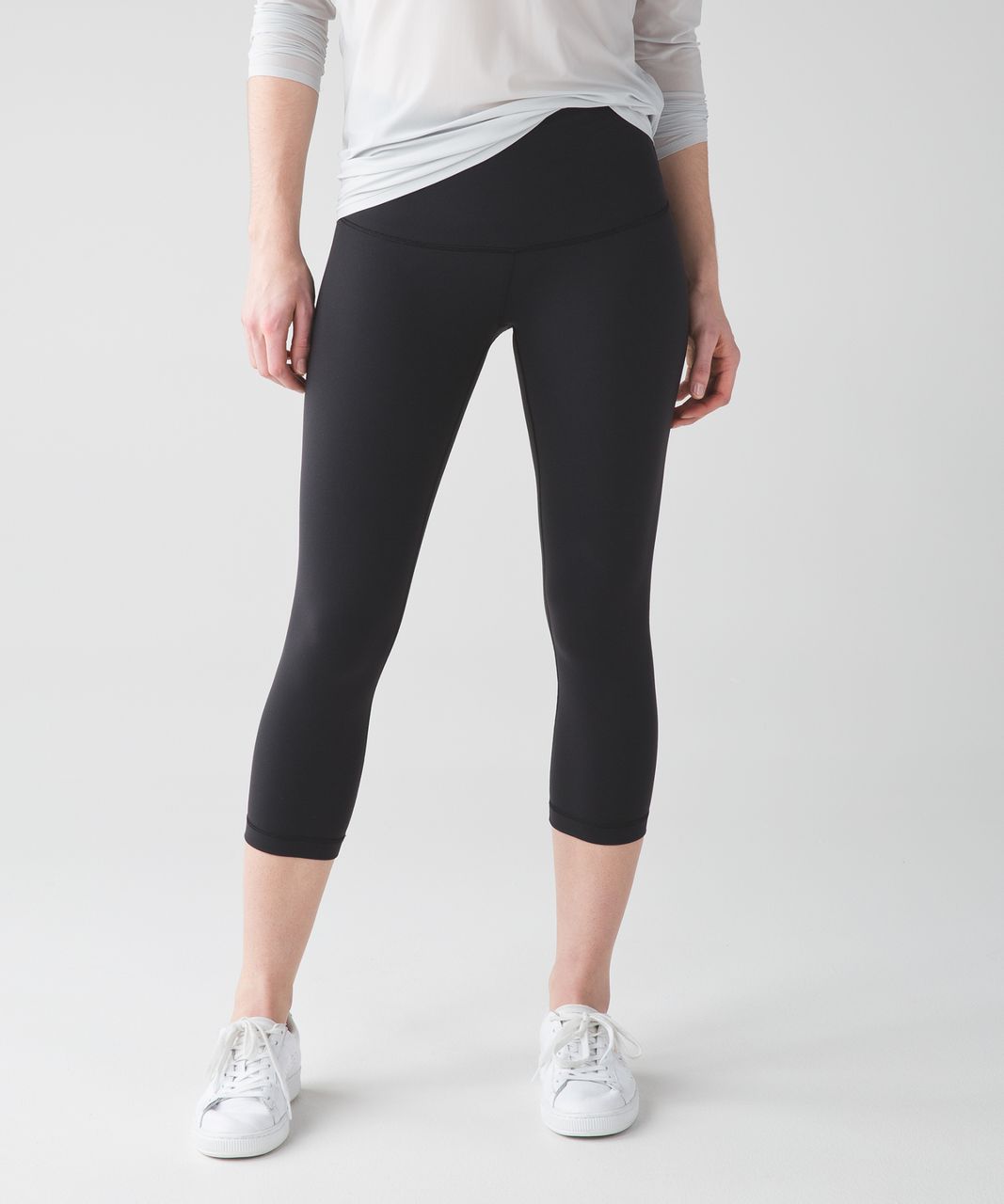 Lululemon Wunder Under Crop (Hi-Rise) (Full-On Luon) - Black