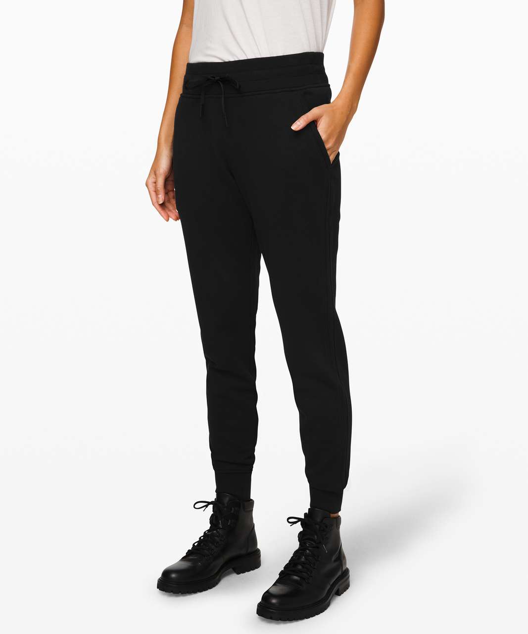 Lululemon Polar Fleece Jogger - Black - lulu fanatics