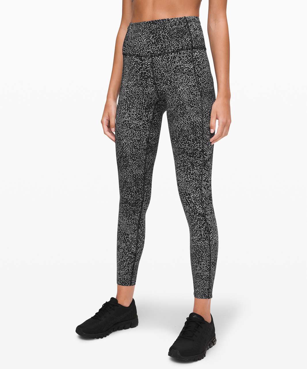 LULULEMON X PELOTON Speed Wunder Tight Ice Grey/Black W5CDYS Women Size 8  $129 £61.34 - PicClick UK