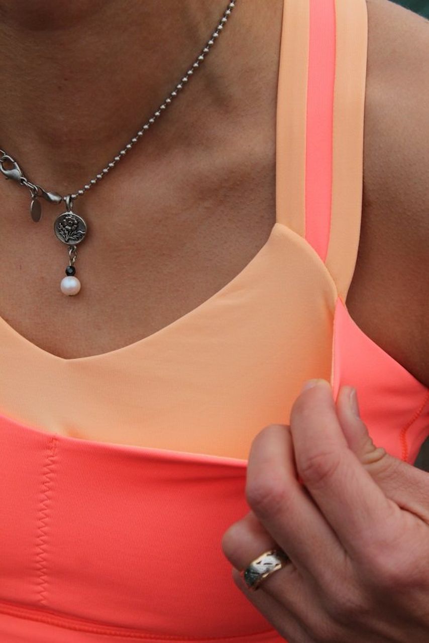 Lululemon Rack Pack Bra - Very Light Flare / Peach Fuzz