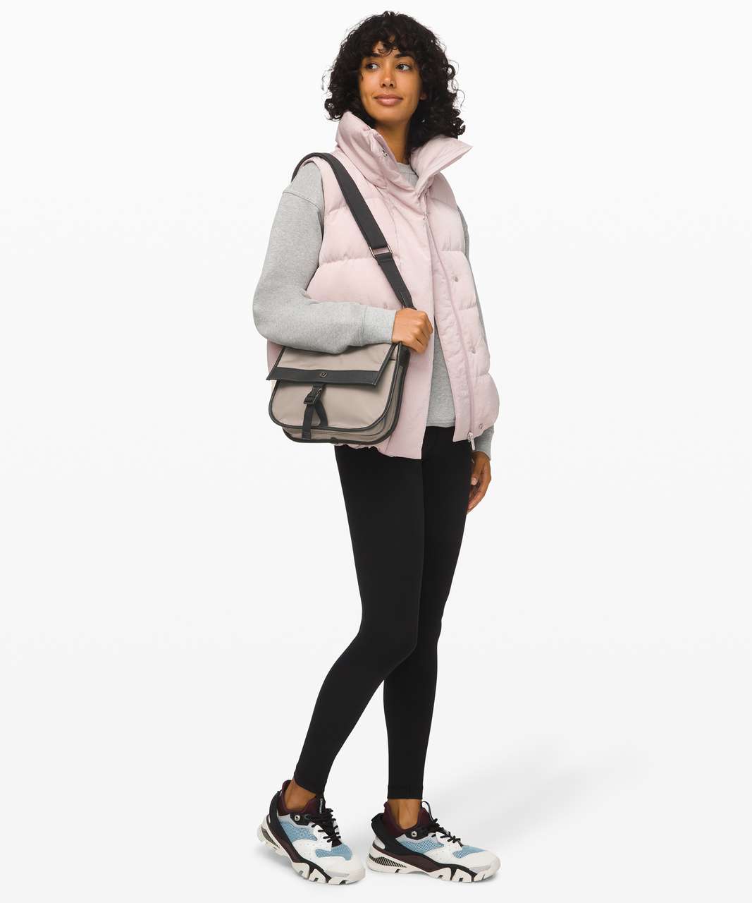 Lululemon Now and Always Crossbody *5L - Carbon Dust / Black