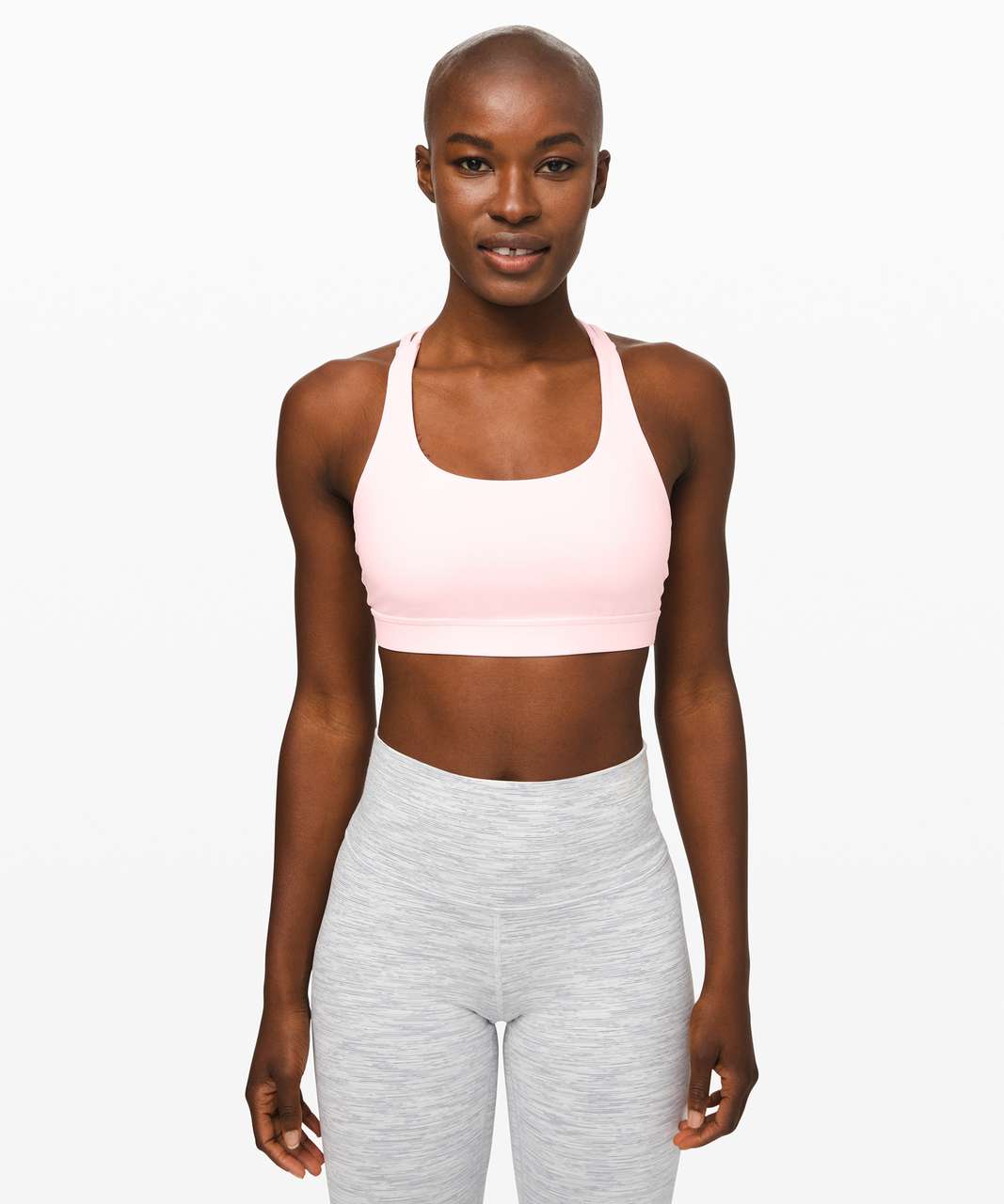 Lululemon Energy Bra *Long Line Texture - White - lulu fanatics