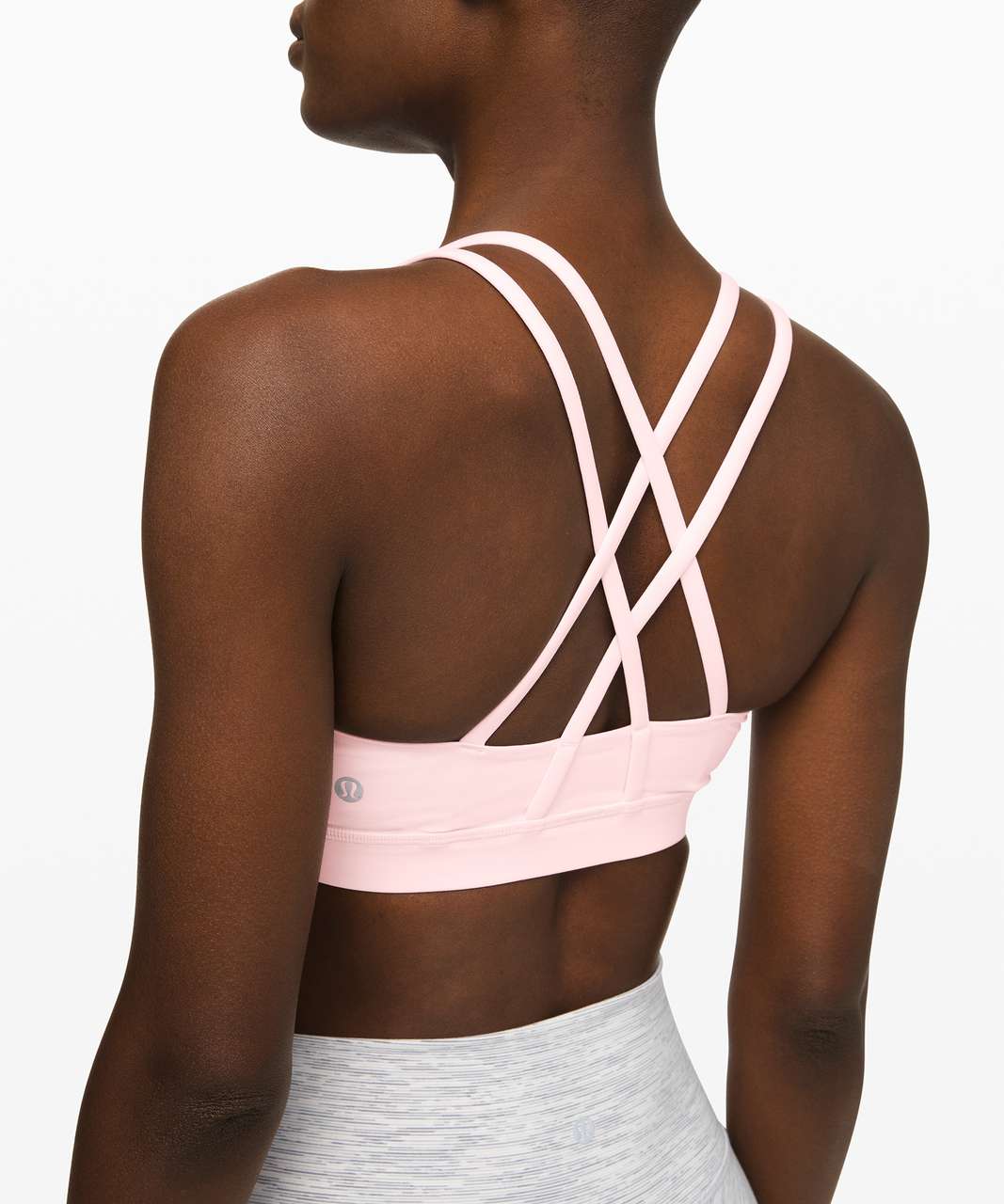 Lululemon Energy Bra - Powdered Rose - lulu fanatics