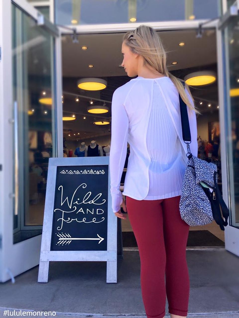 Lululemon Align Crop - Rosewood - lulu fanatics