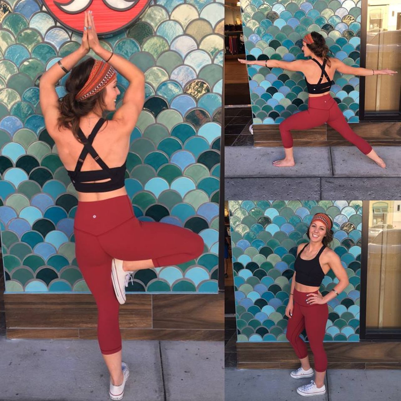 Lululemon Align Crop - Rosewood