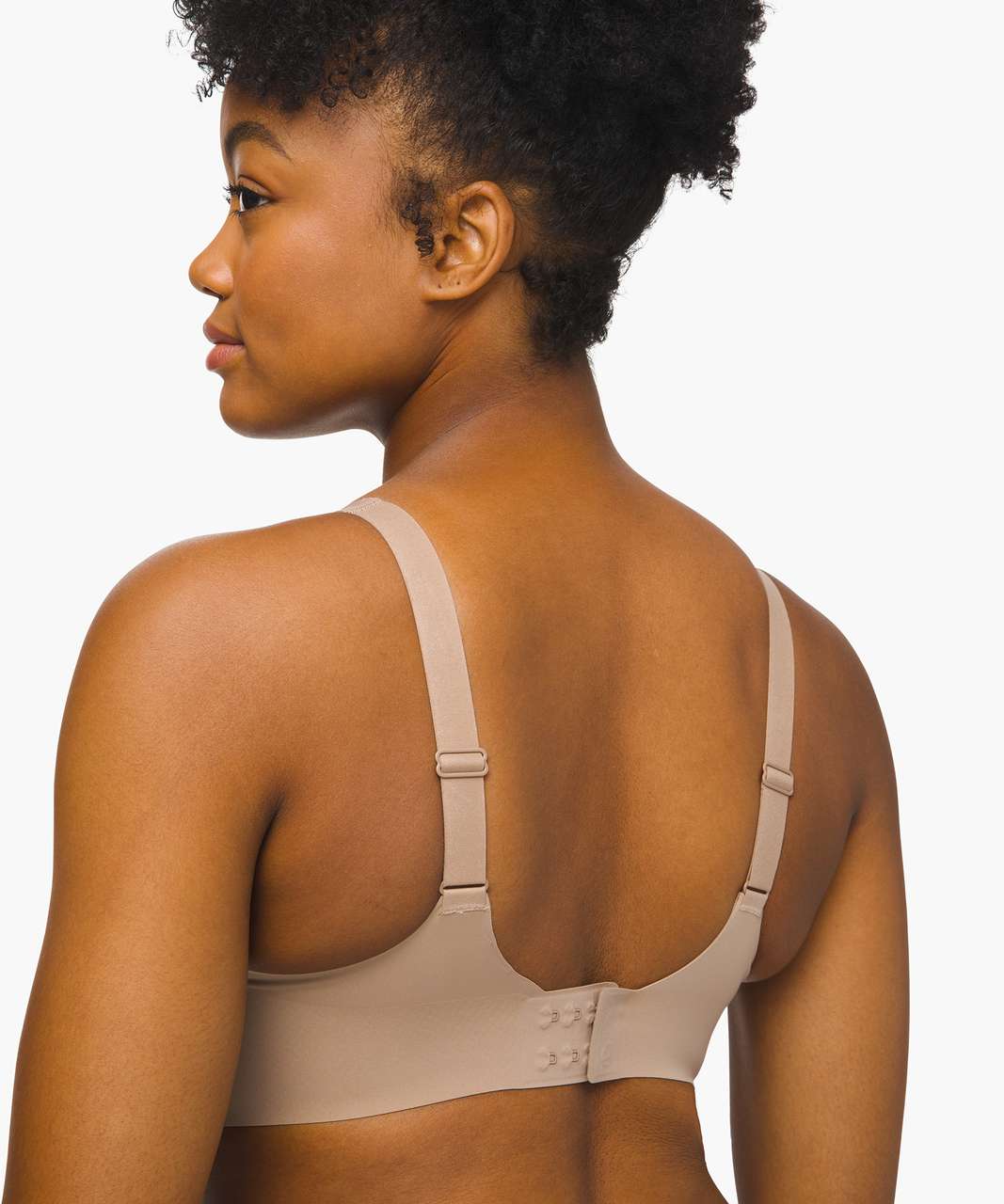 LULULEMON HOLD TRUE Bra Wireless Molded Cups Brown Size 34C $29.99