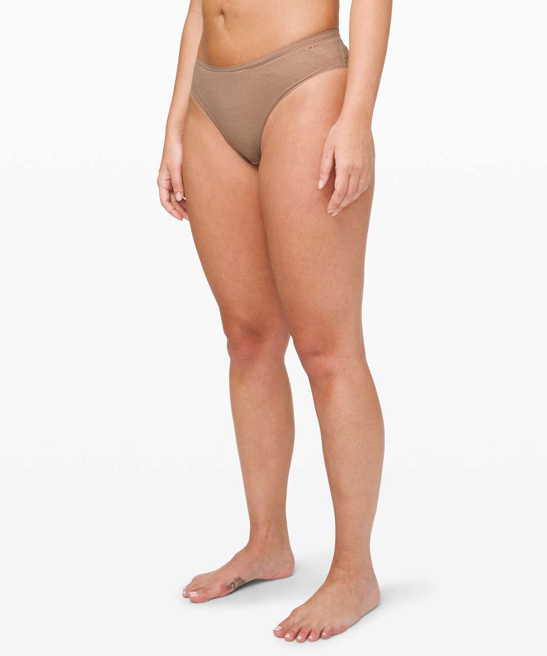 Lululemon Awake to Lace Cheeky Bikini - Soft Sand