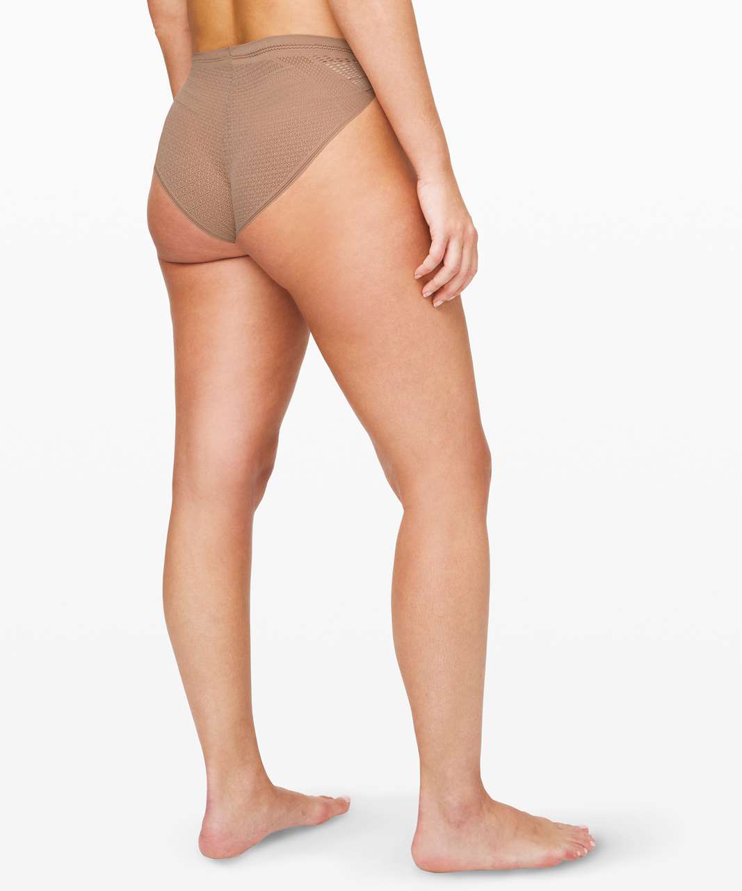 Lululemon InvisiWear Mid Rise Cheeky Bikini Underwear - Soft Sand - lulu  fanatics