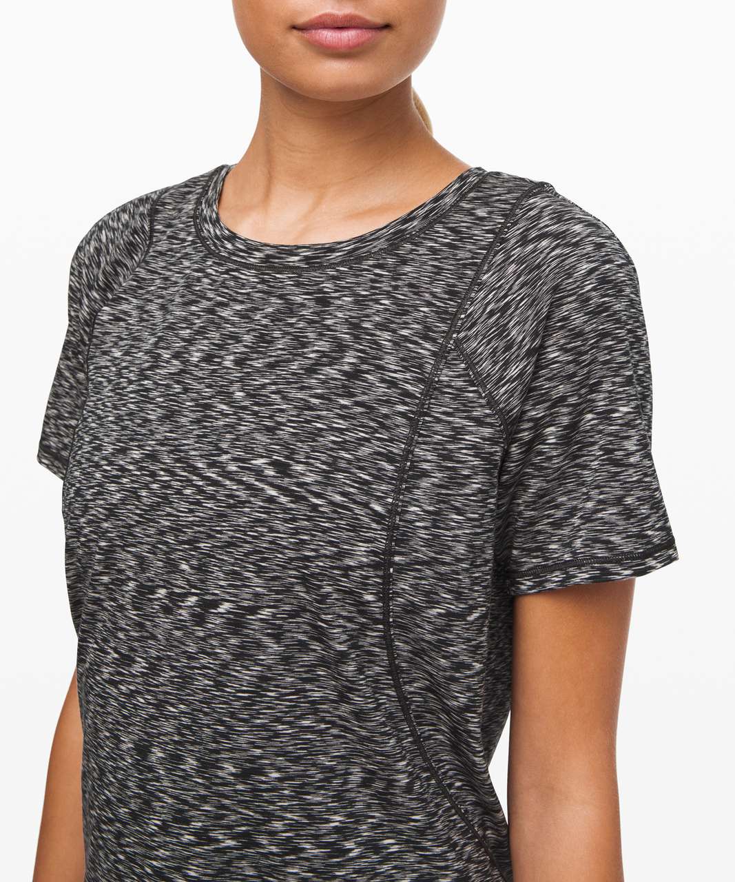 Lululemon Mind Over Miles Short Sleeve 8 Black - $38 - From Caitlin