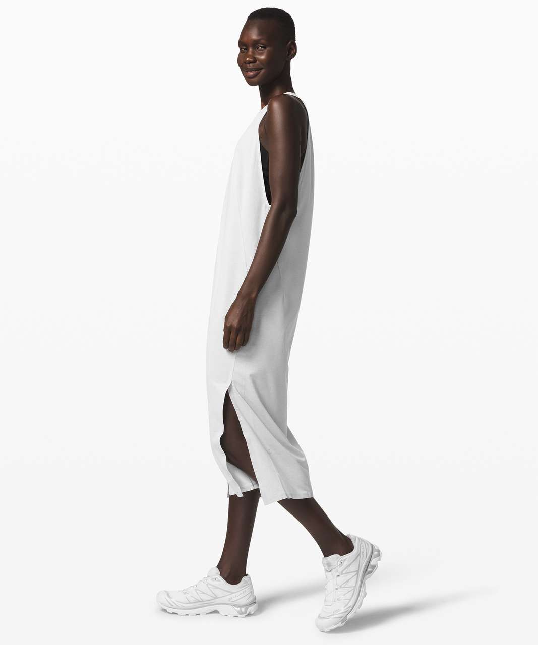 Lululemon Lab Component Dress NMBS/Off White Size 8 NWT $168.00