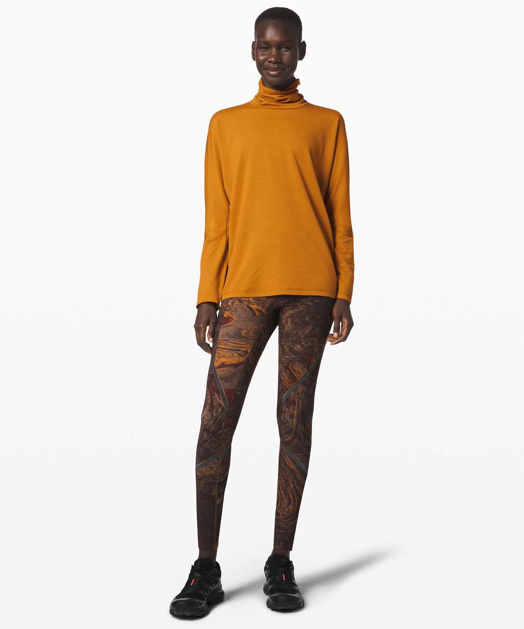 Lululemon Moraine Turtleneck *lululemon lab - Roman Gold