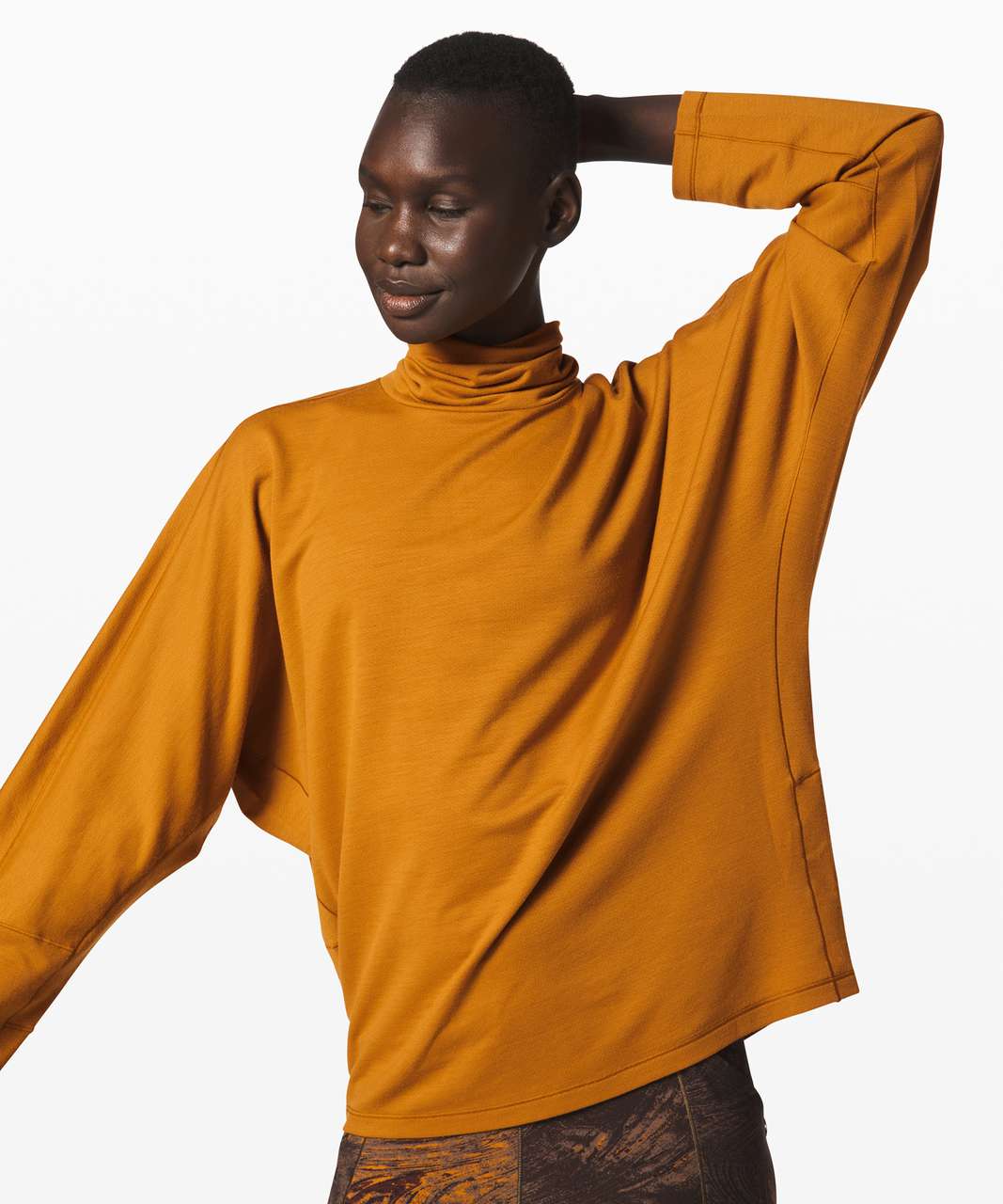 Lululemon Moraine Turtleneck *lululemon lab - Roman Gold