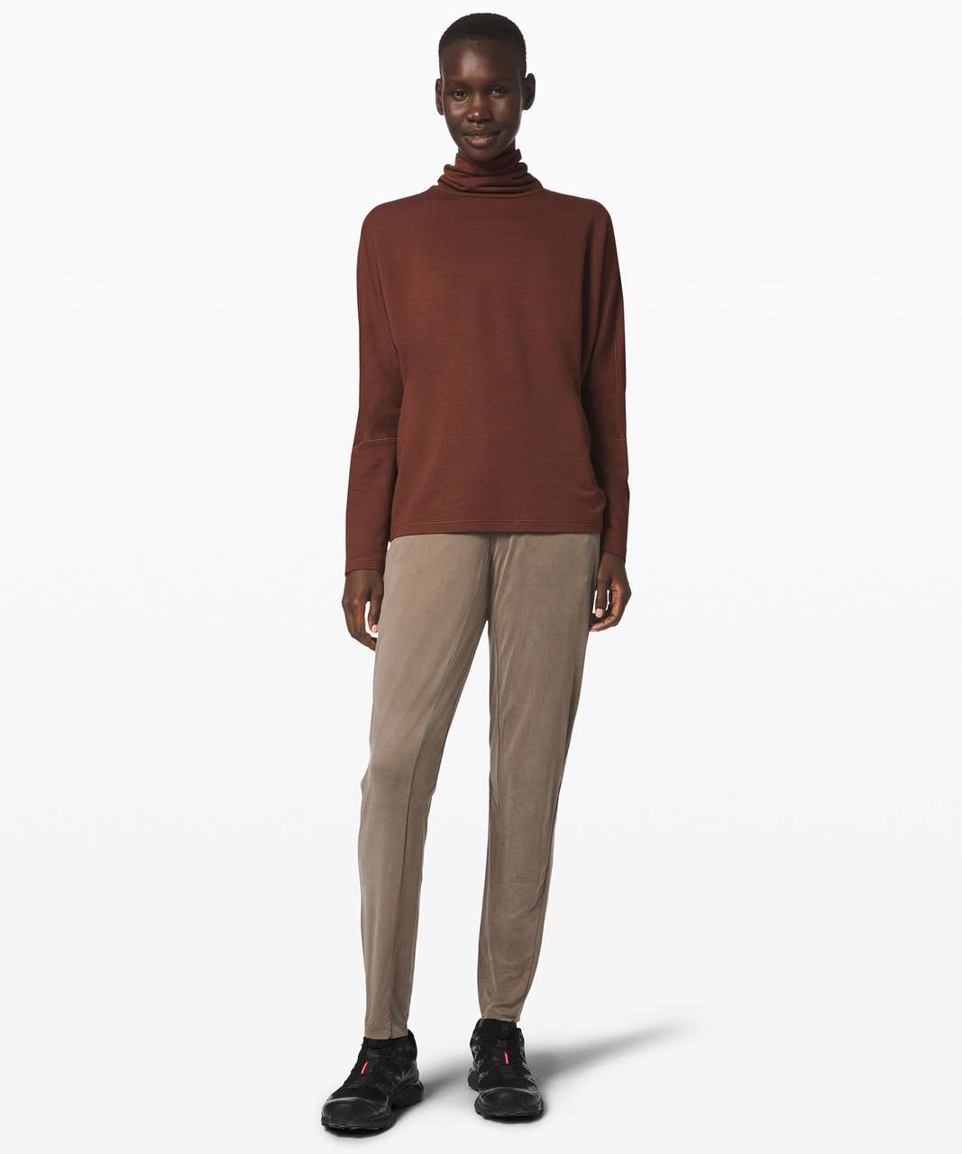 Lululemon Moraine Turtleneck *lululemon lab - Dark Cedar