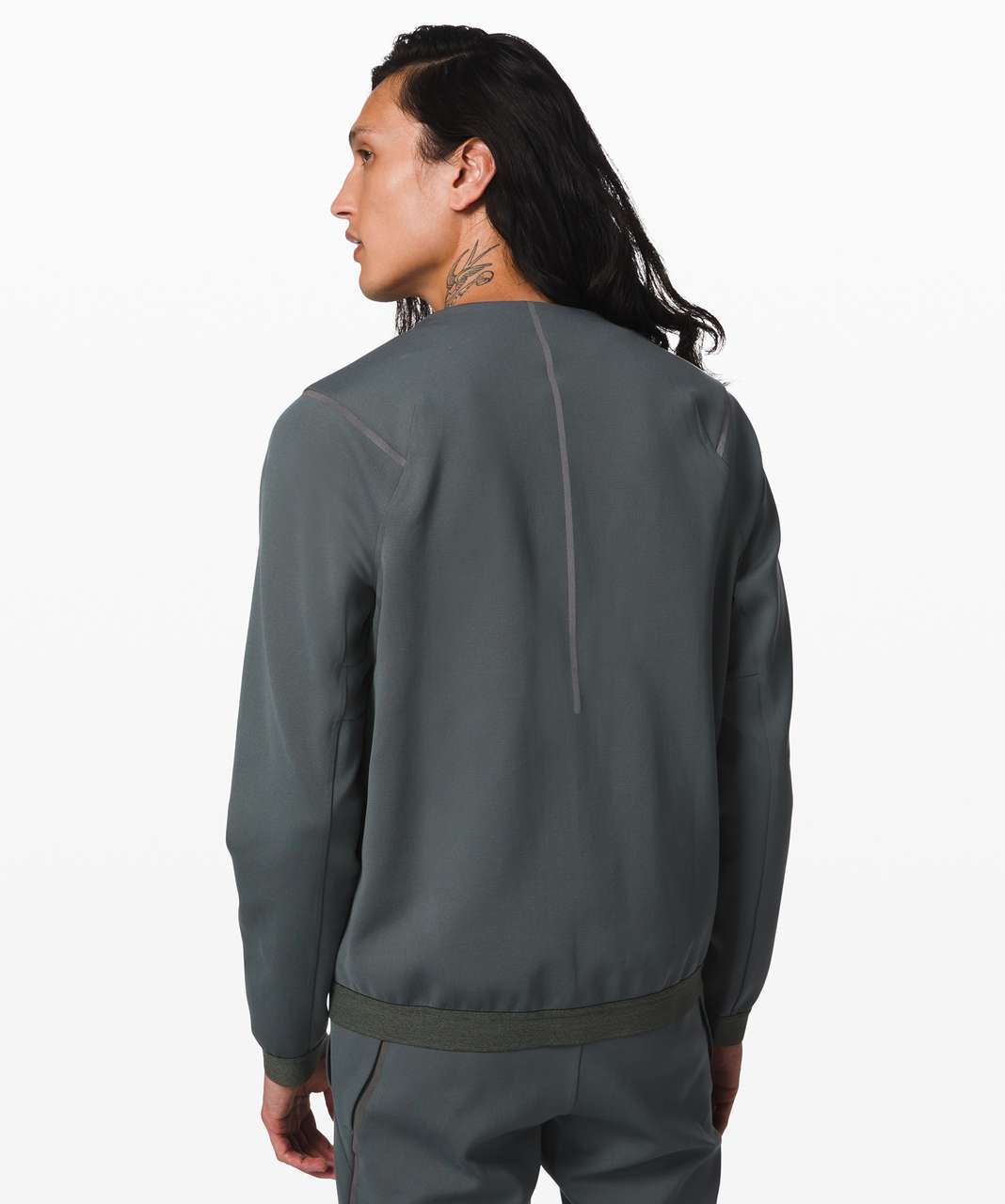 Lululemon Refract Track Jacket *lululemon lab - Palm Deco / Black