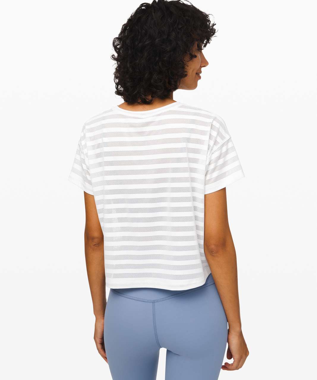 Lululemon Cates Tee *Mesh - White