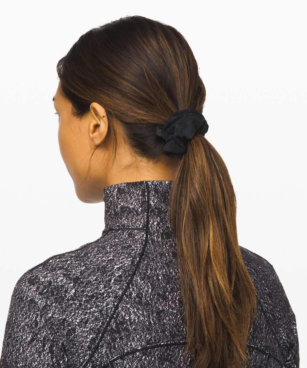 Lululemon Uplifting Scrunchie - Formation Camo Deep Coal Multi