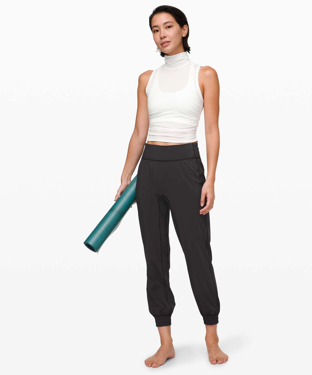 HORIZON YOGA TANK: BLACK