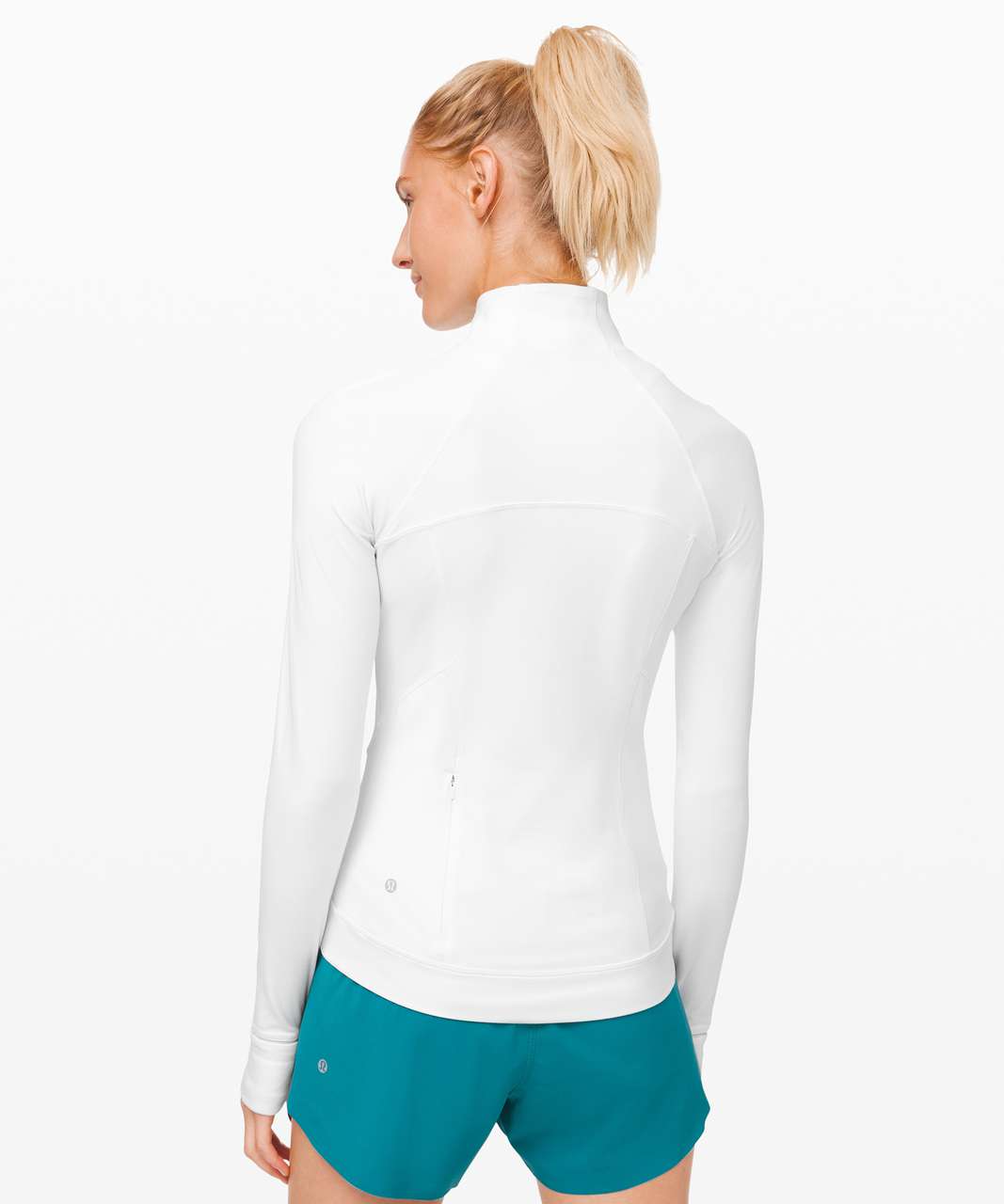 Lululemon Outrun the Elements 1/2 Zip - White