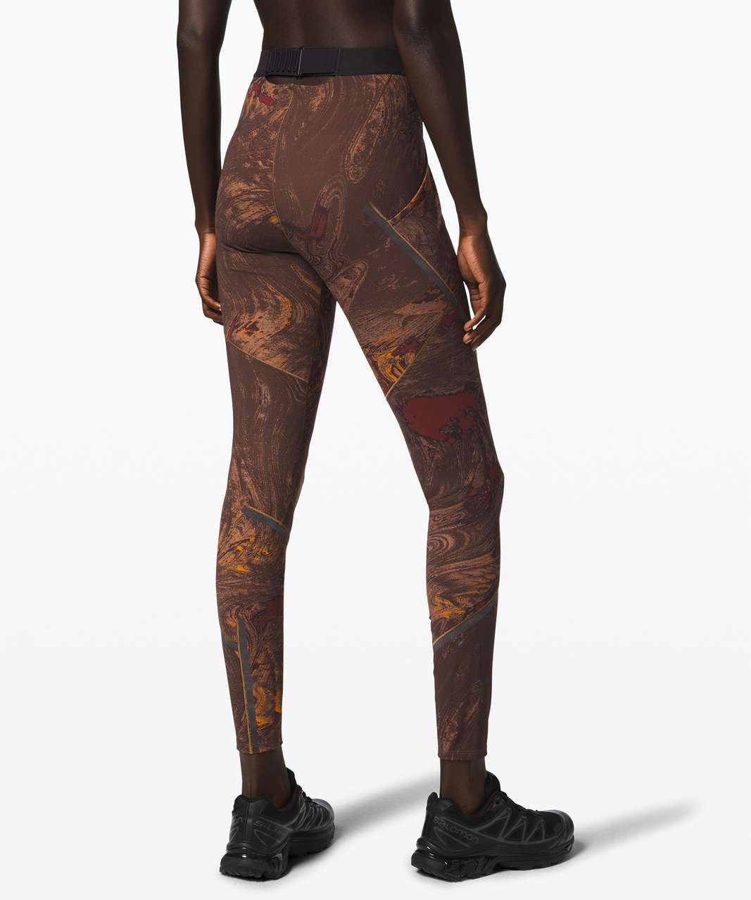 Lululemon Esker Tight Reflective *lululemon lab - Lava Print Nomad Multi