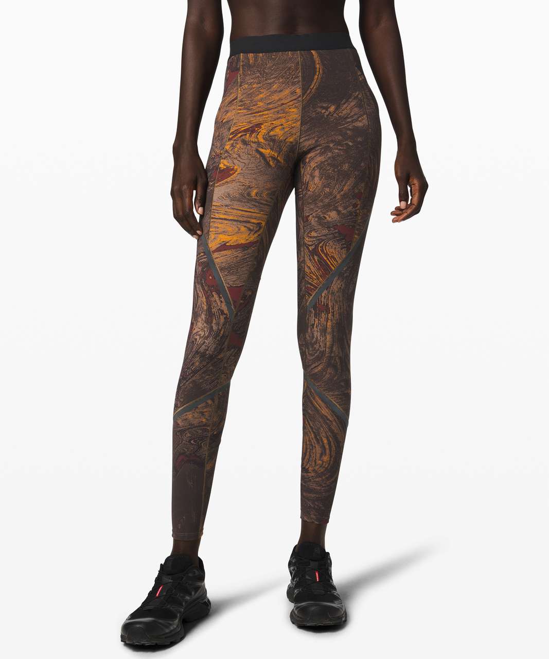 Lululemon Esker Tight Reflective *lululemon lab - Lava Print Nomad Multi