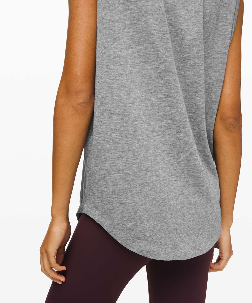 Lululemon Brunswick Muscle Tank - Heathered Core Medium Grey